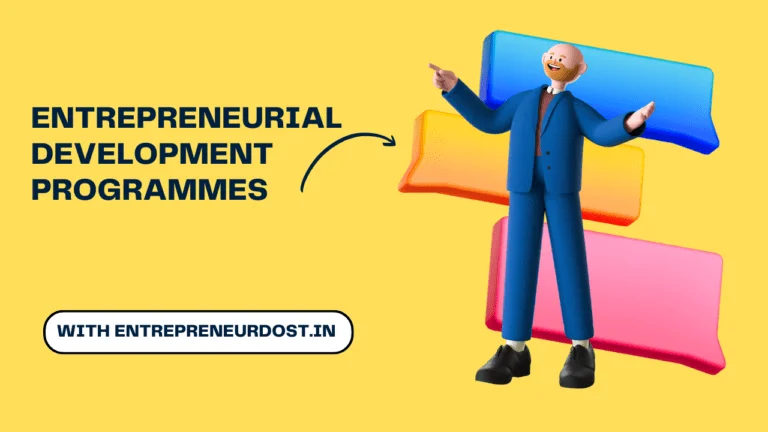 Entrepreneurial Development Programmes