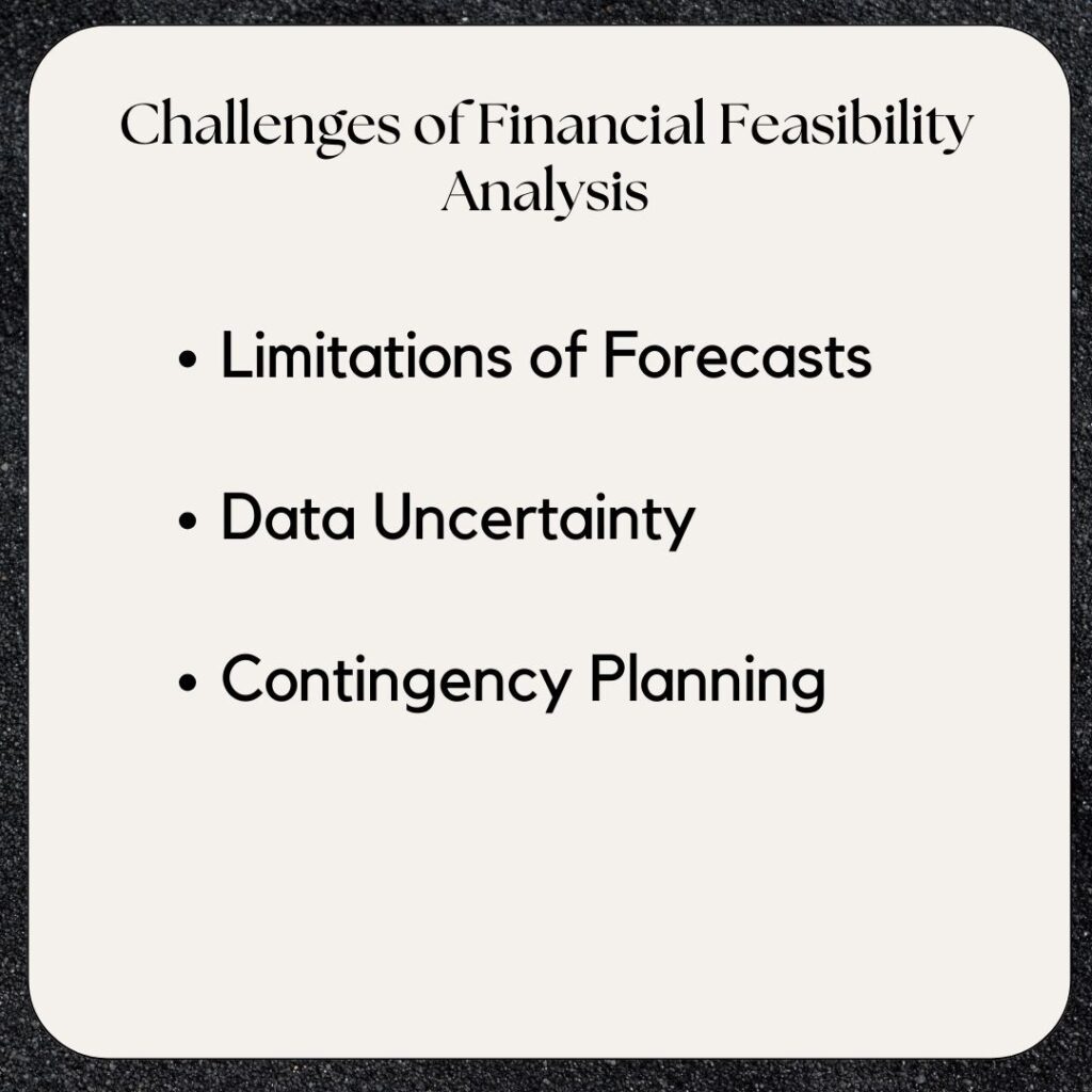 Challenges of Financial Feasibility Analysis