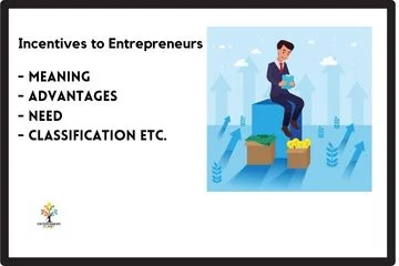 Incentives to Entrepreneurs