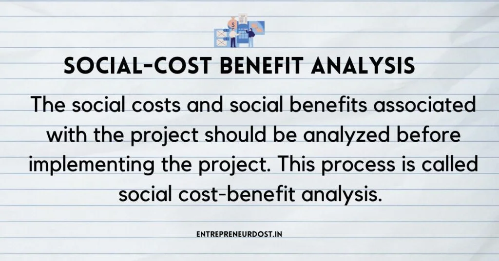 Meaning of Social-Cost Benefit Analysis 