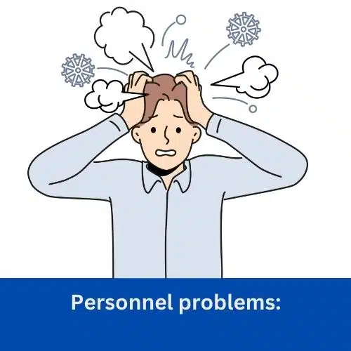 Personnel problems 1