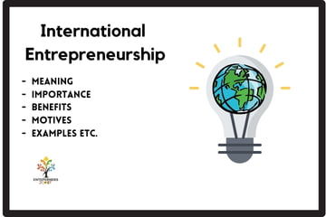 International Entrepreneurship